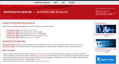 Desktop Screenshot of bezpecnostni-agentury.vpraxi.cz