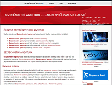Tablet Screenshot of bezpecnostni-agentury.vpraxi.cz